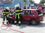 Brandweer Demo tijdens feestweek Buitenpost